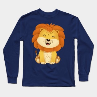 Cute Lion Long Sleeve T-Shirt